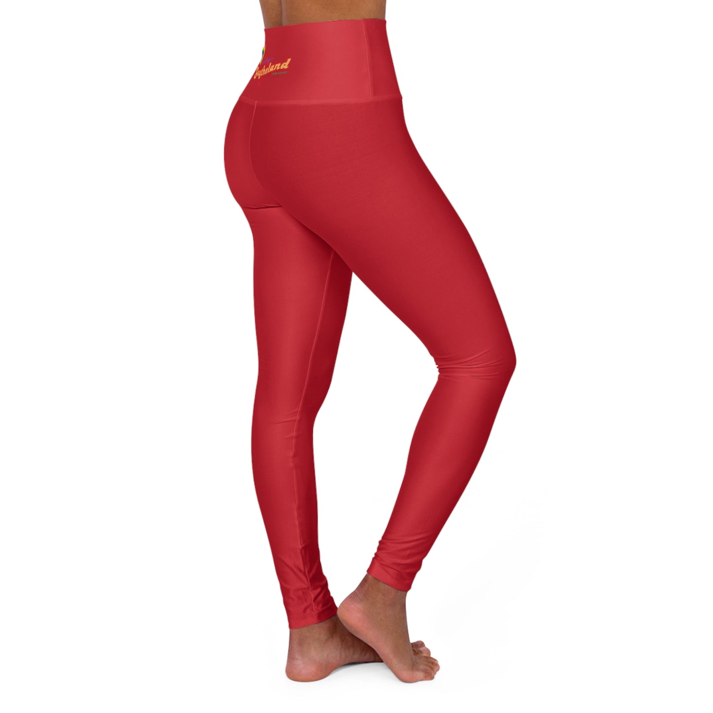 Pride High Waisted Yoga Leggings - Colorful Rainbow Fitness Apparel