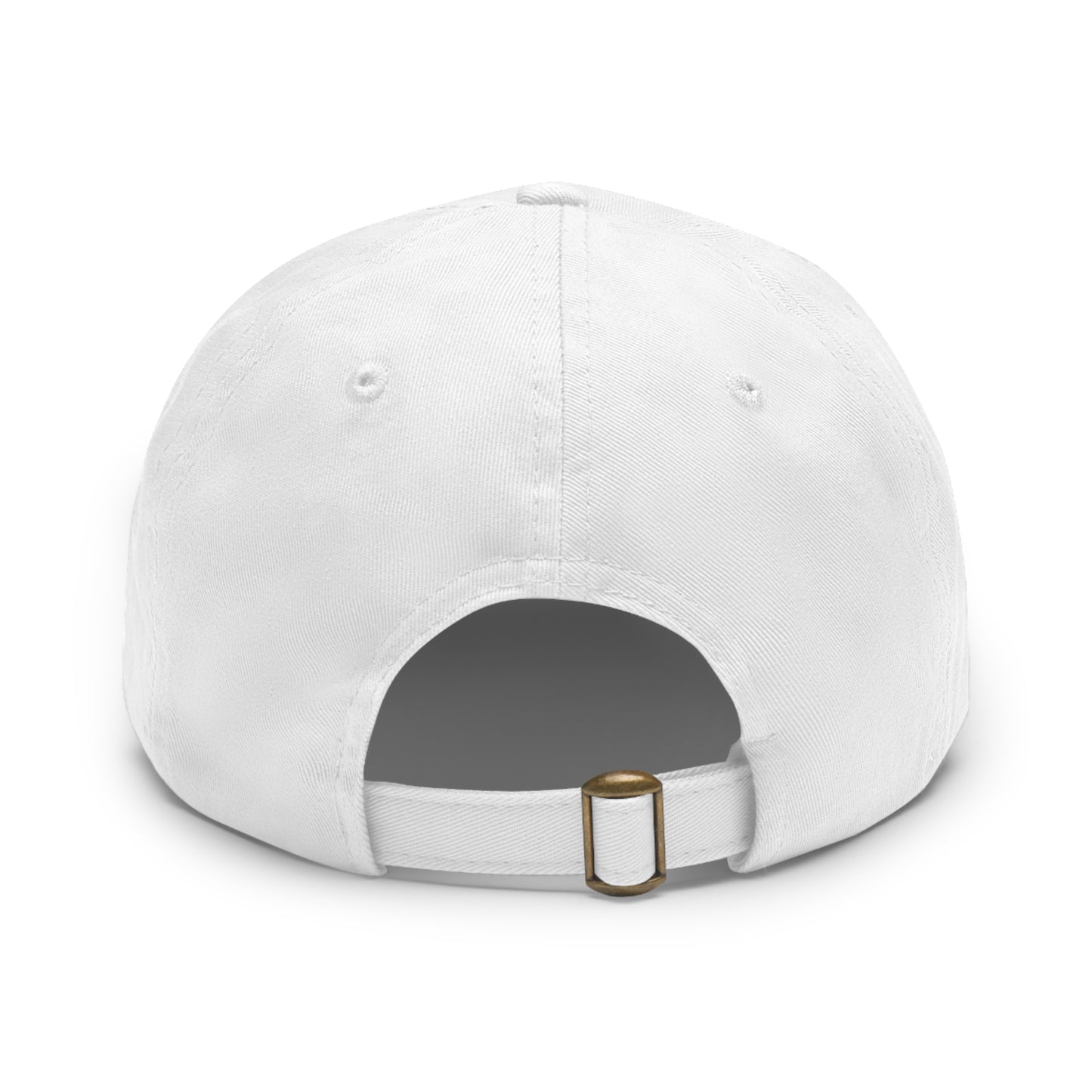 Super Gay Dad Hat with Leather Patch - Fun & Colorful Adjustable Cap